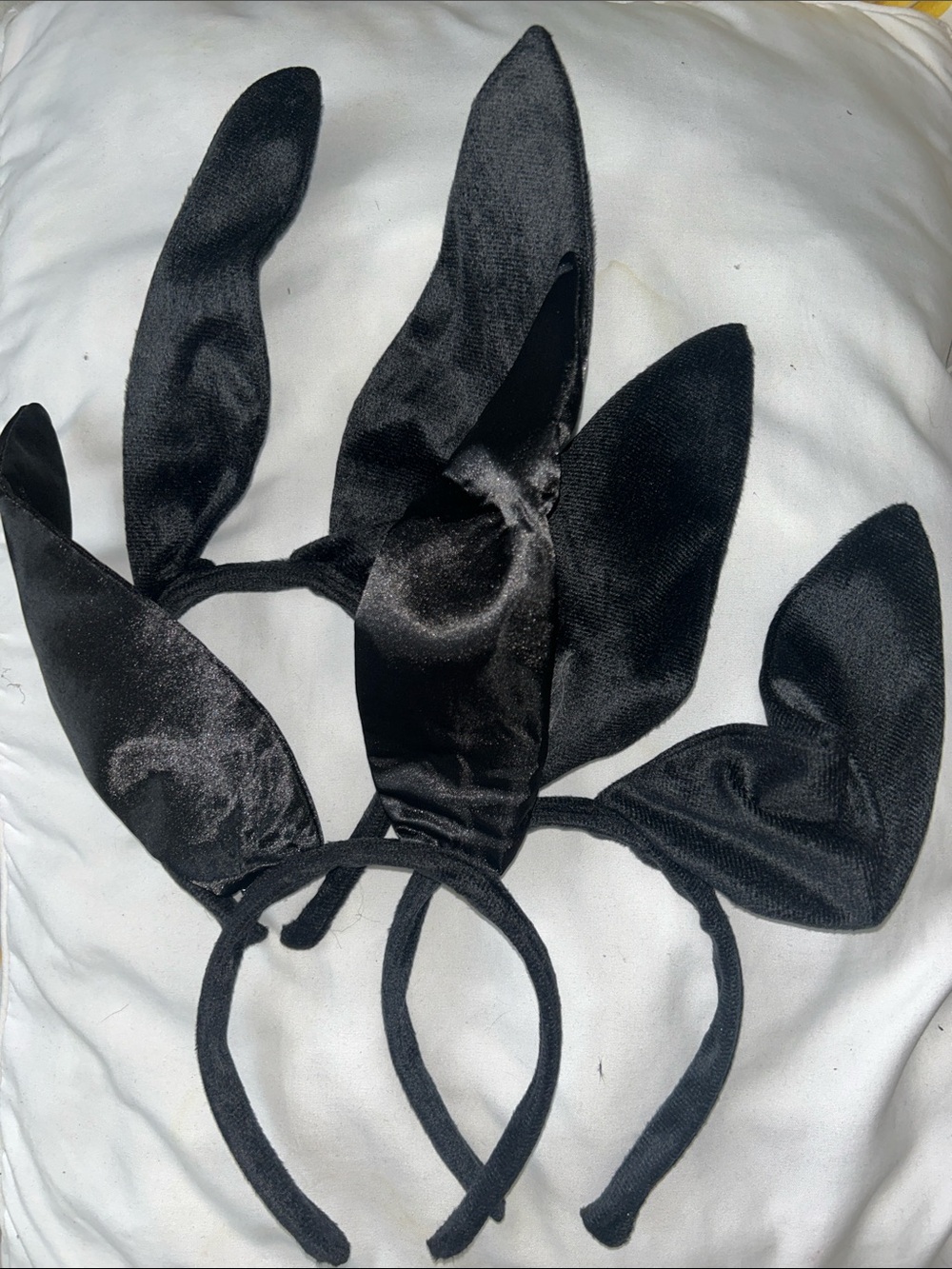 Black Bunny Ear Headband for Kids - Stylish Hair Accessory